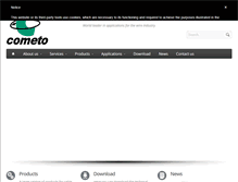 Tablet Screenshot of cometo.ws